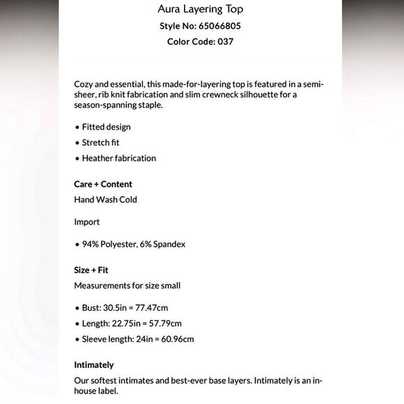 Free People Aura Layering Top Stretch lightweight sweater army green NWT SMALL - Picture 13 of 16